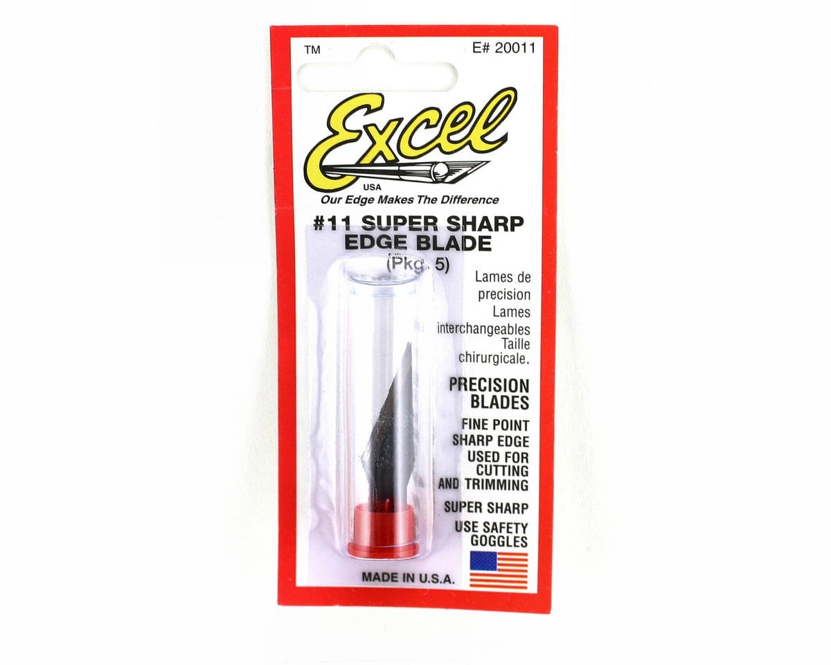 Sharp Hobby Knife Blades Pack of 5 Precision Craft Cutting